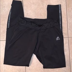Black Adidas Techfit Athletic Leggings w/ Pocket